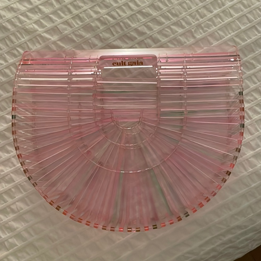 CULT GAIA Pink Acrylic Ark Bag
